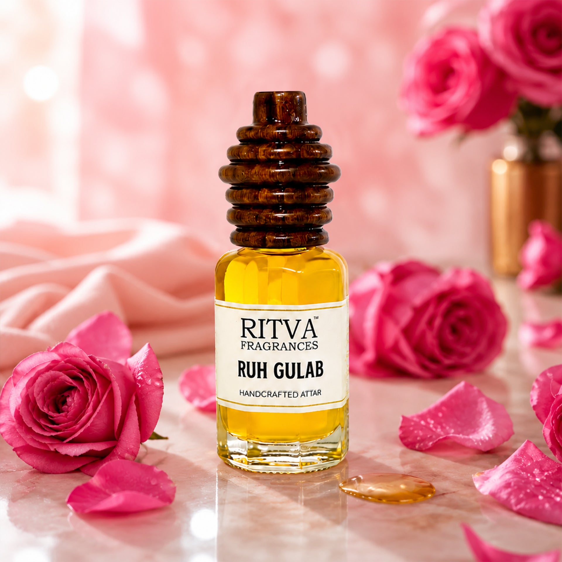 Ruh Gulab Absolute | Authentic Indian Attar
