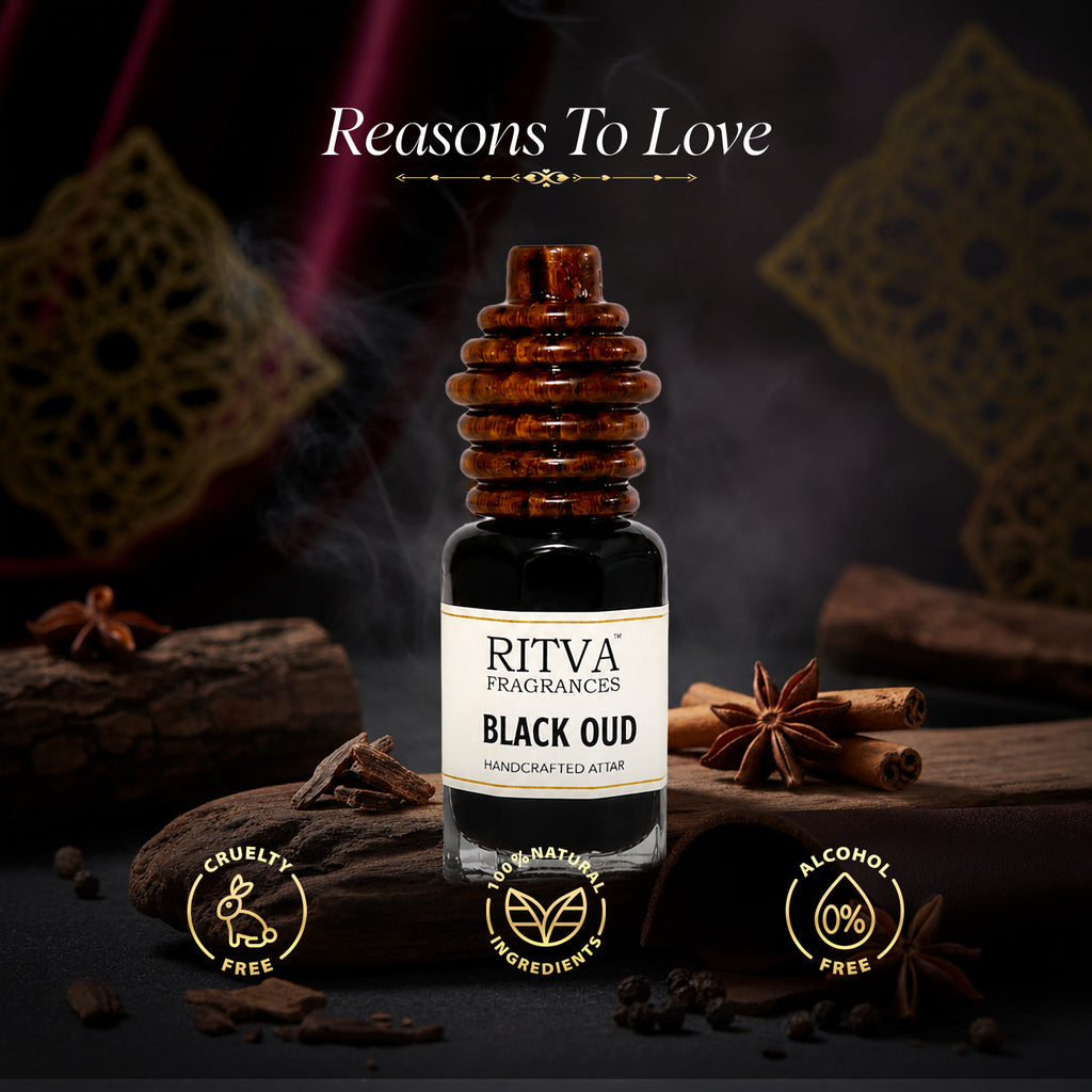 Black Oud Premium | Non-Alcoholic Attar