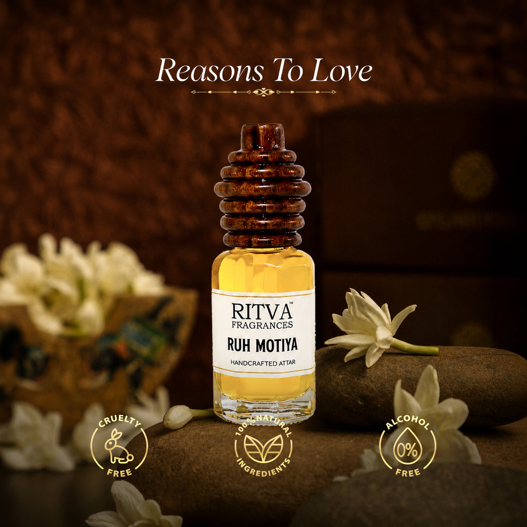 Ruh Motiya Absolute Attar | Authentic Indian Attar