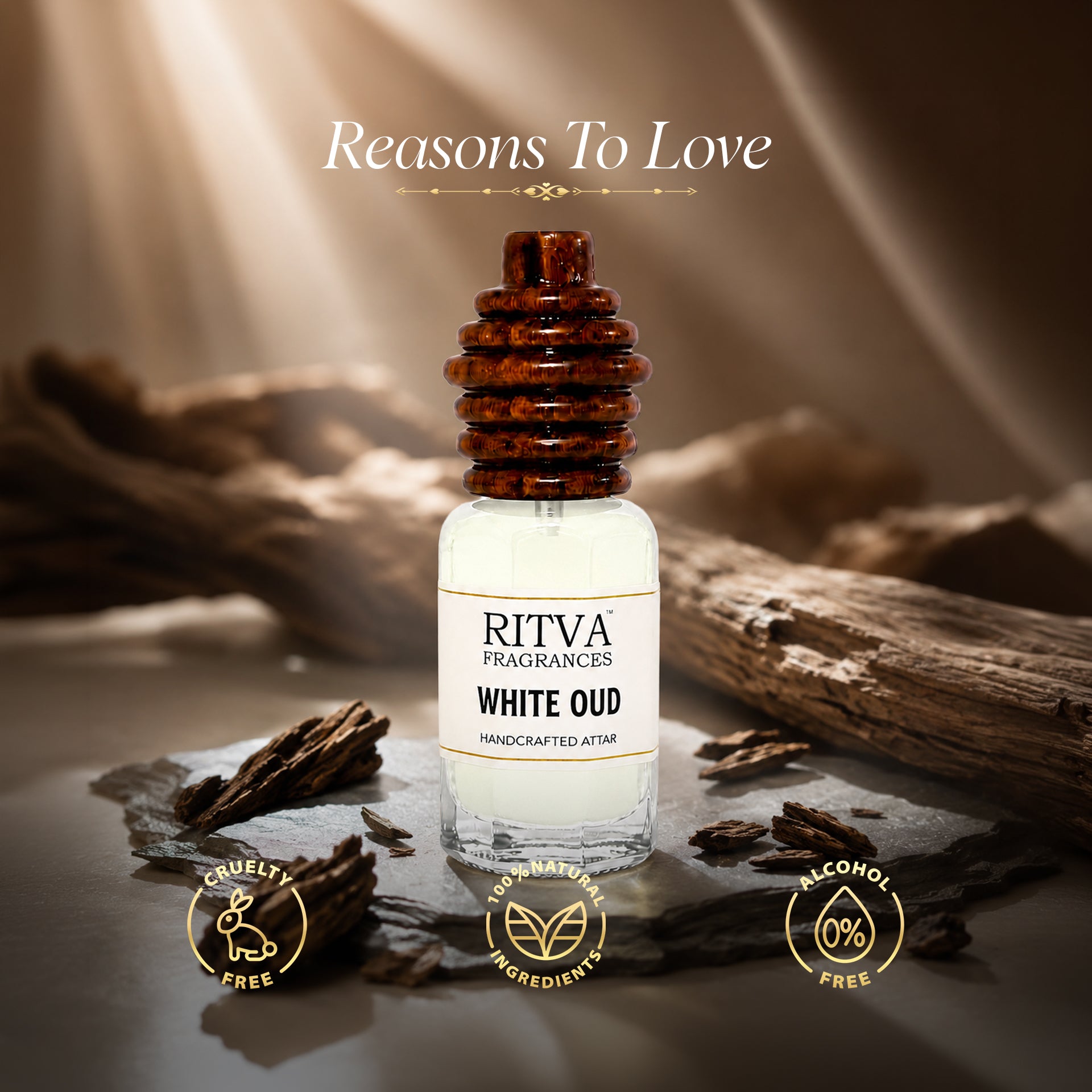 White Oud Premium | Non-Alcoholic Attar