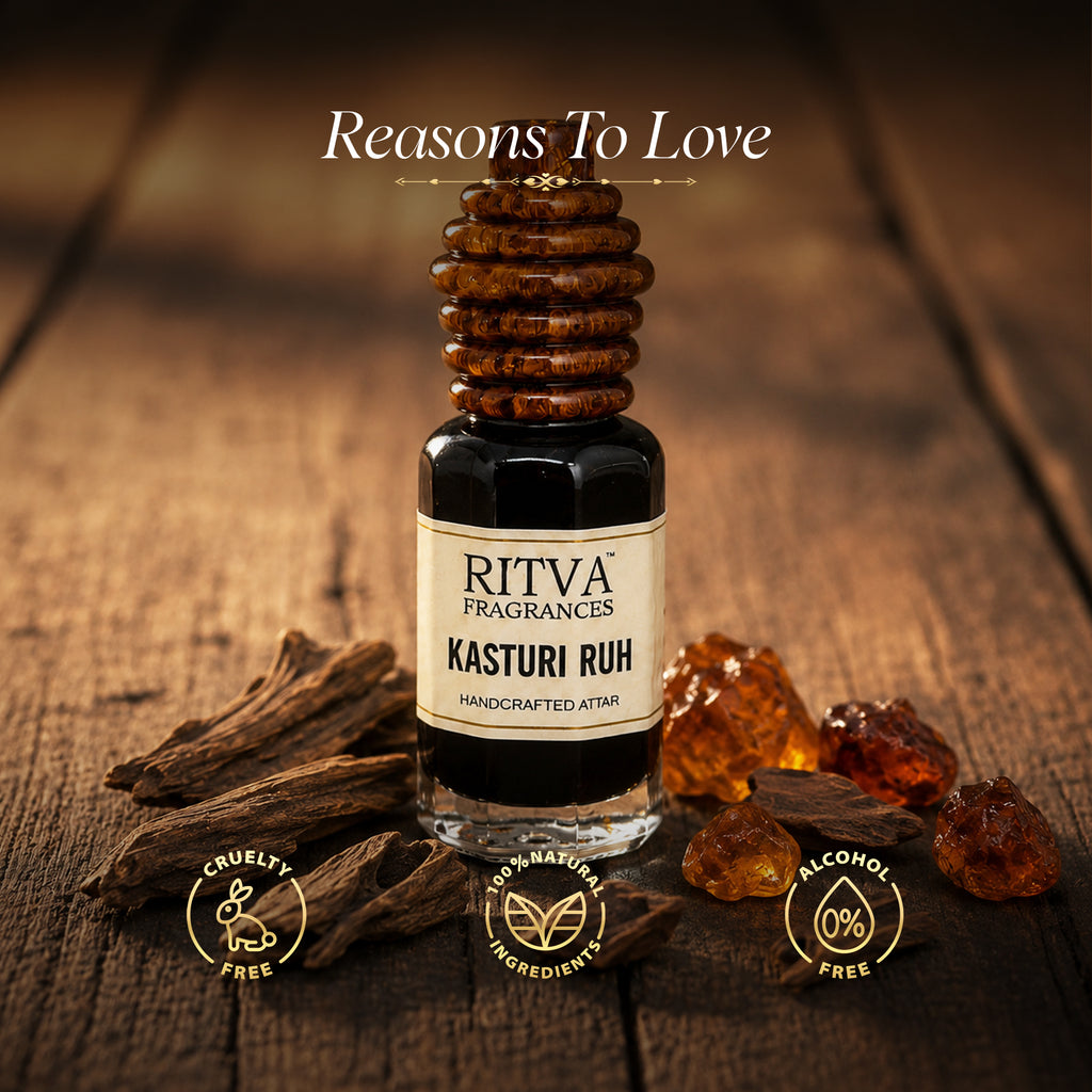 Kasturi Ruh Absolute | Authentic Indian Attar