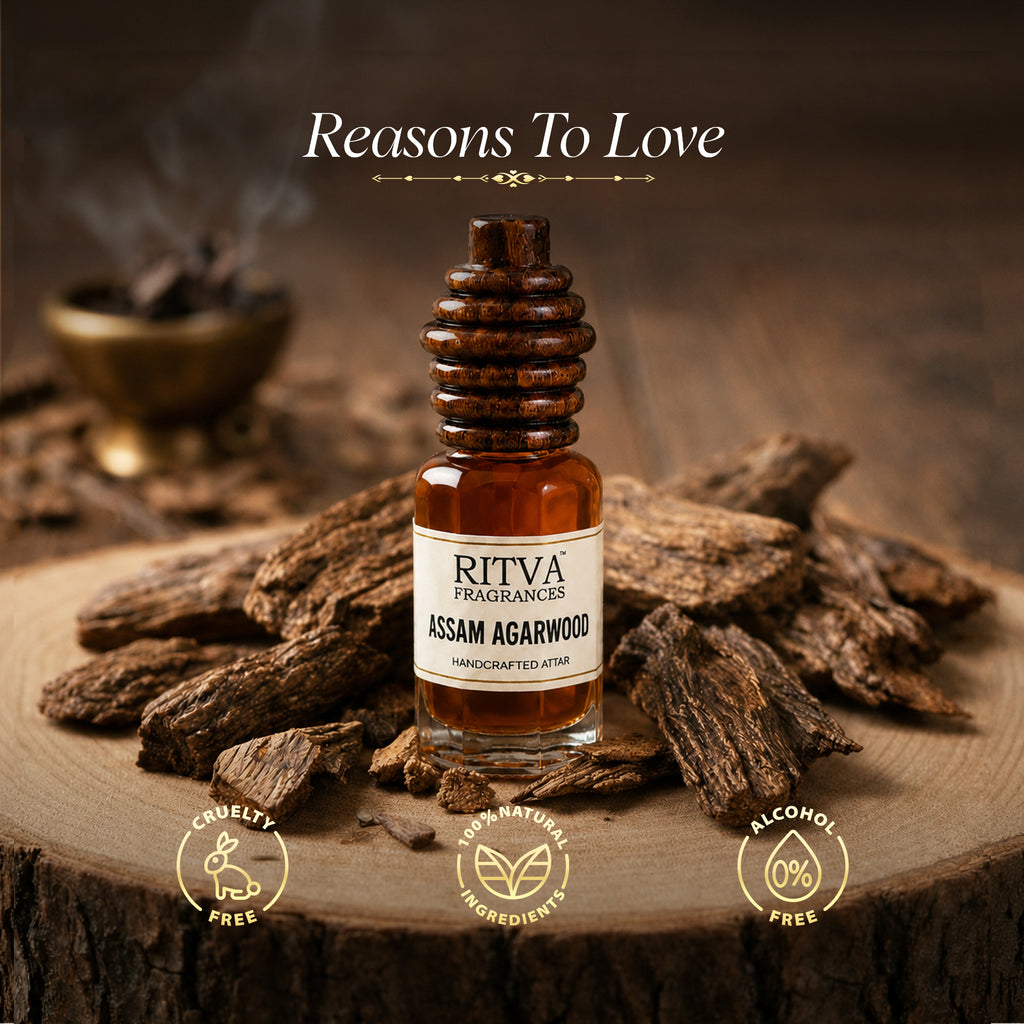 Assam Agarwood Oud Oil | Age 6 Years |Authentic Indian Attar