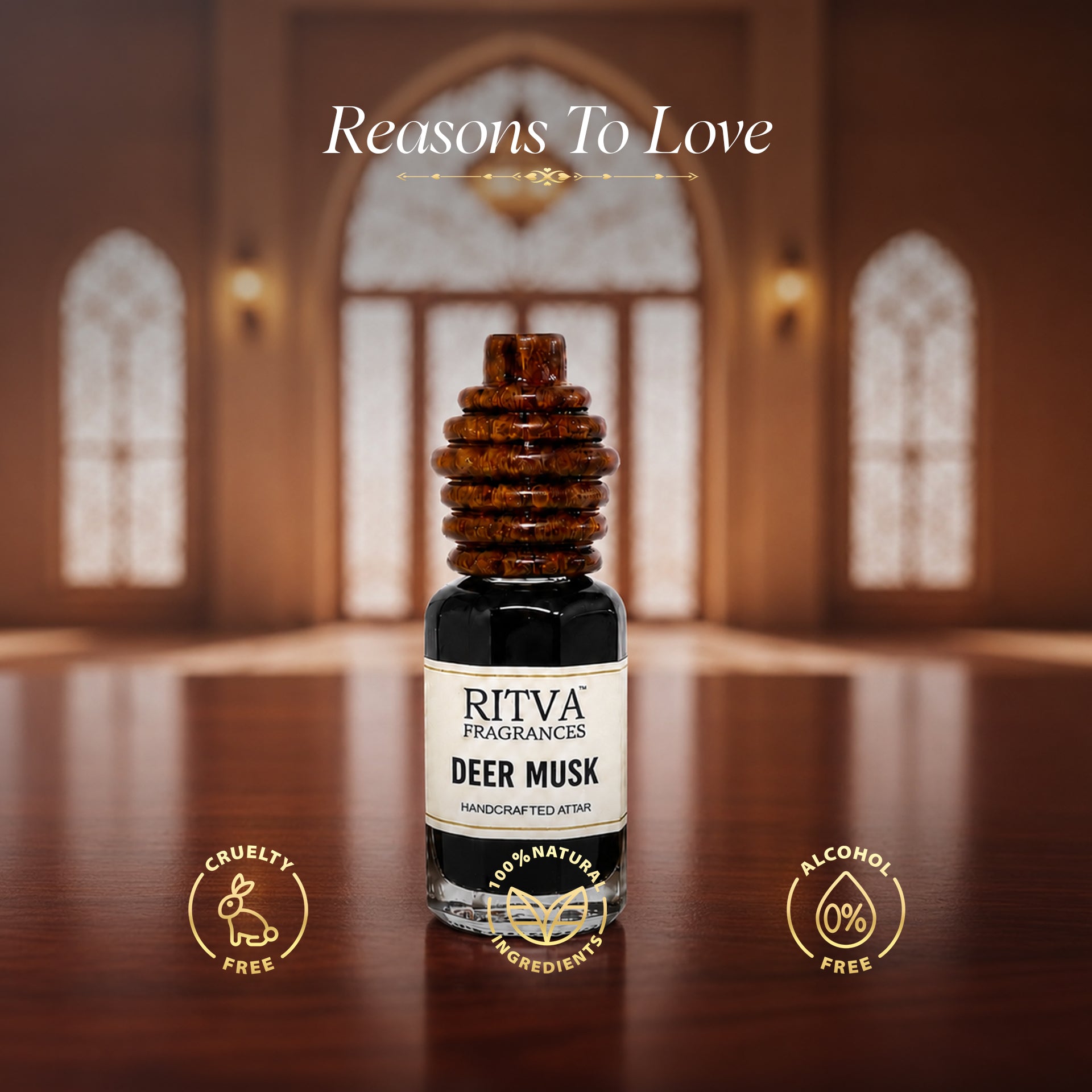 Deer Musk (A+) Premium | Non-Alcoholic Attar