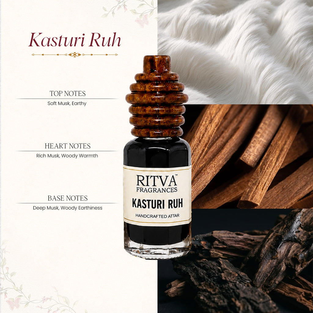 Kasturi Ruh Absolute | Authentic Indian Attar