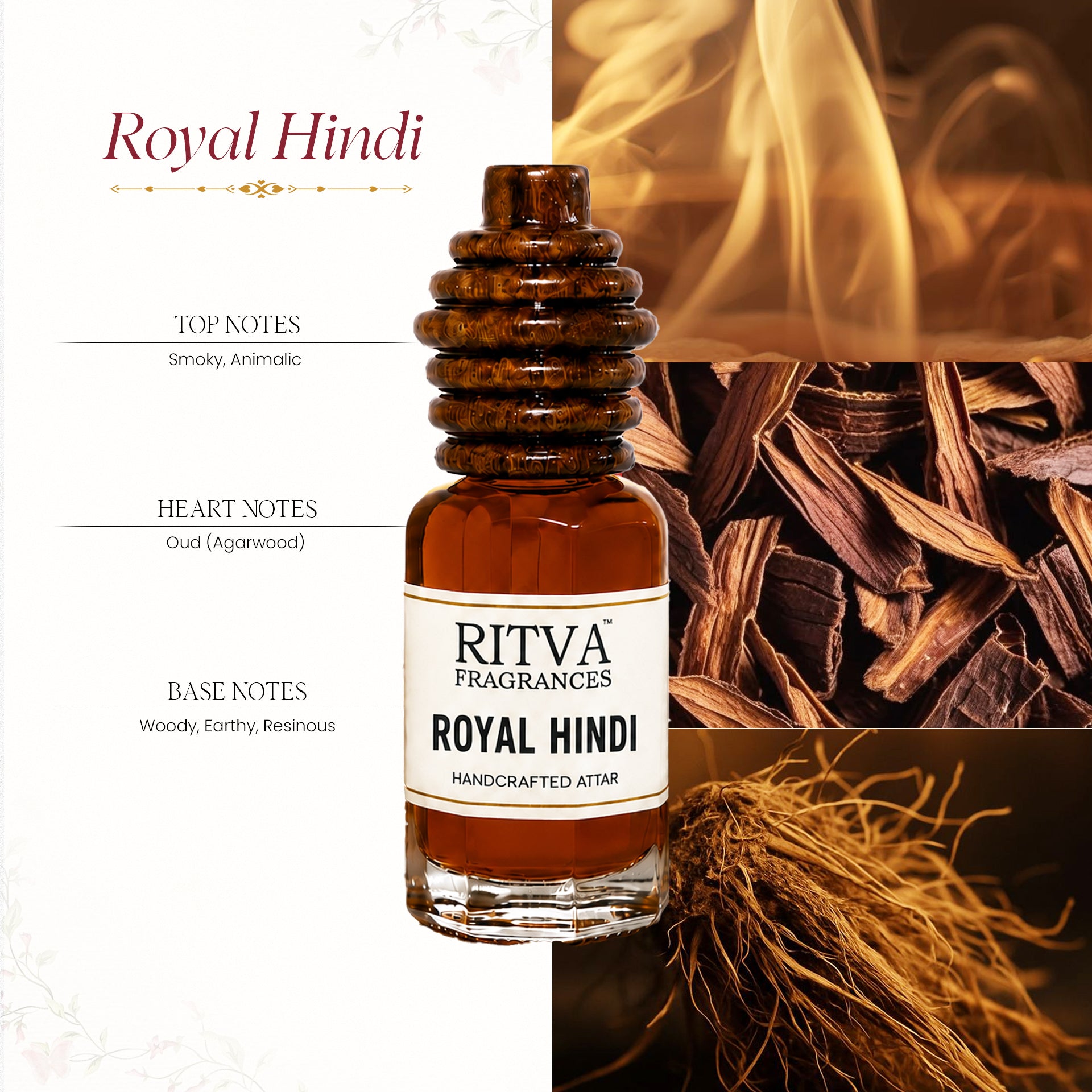Royal Hindi Oud Absolute | Authentic Indian Attar
