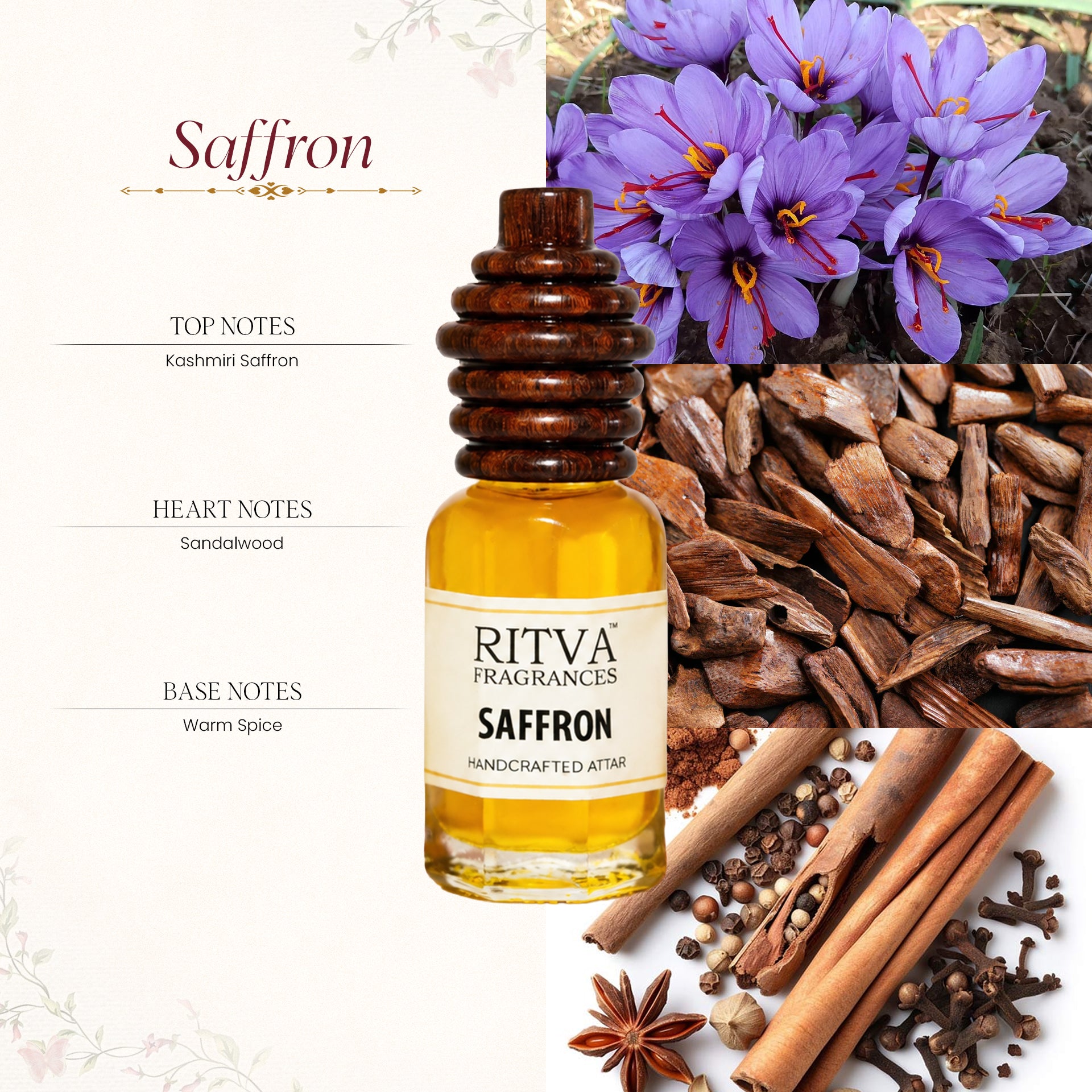 Saffon Kesar RUH | Authentic Indian Attar