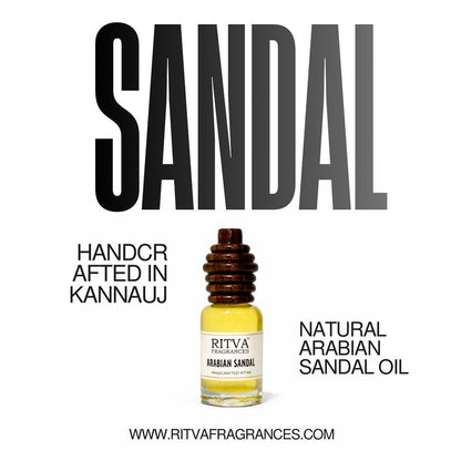 Arabian Sandal Absolute | Authentic Indian Attar | Handcrafted in Kannauj
