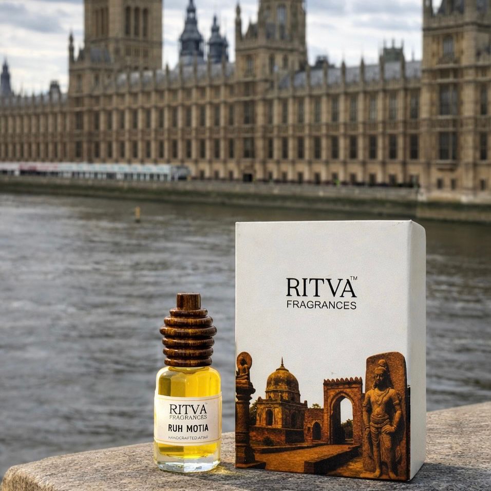 Ruh Motiya Absolute Attar | Authentic Indian Attar | Handcrafted in Kannauj