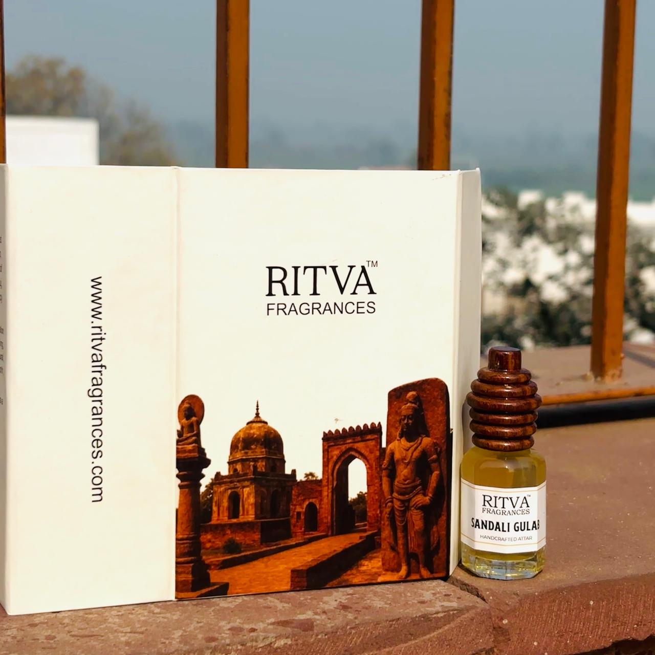 Sandali Gulab | Ruh Attar | Authentic Indian Attar | Handcrafted in Kannauj