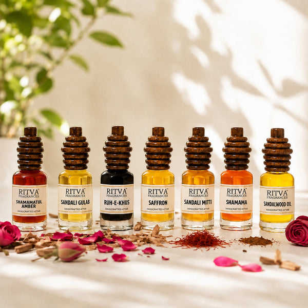Buy Any 4 Traditional Indian Attar