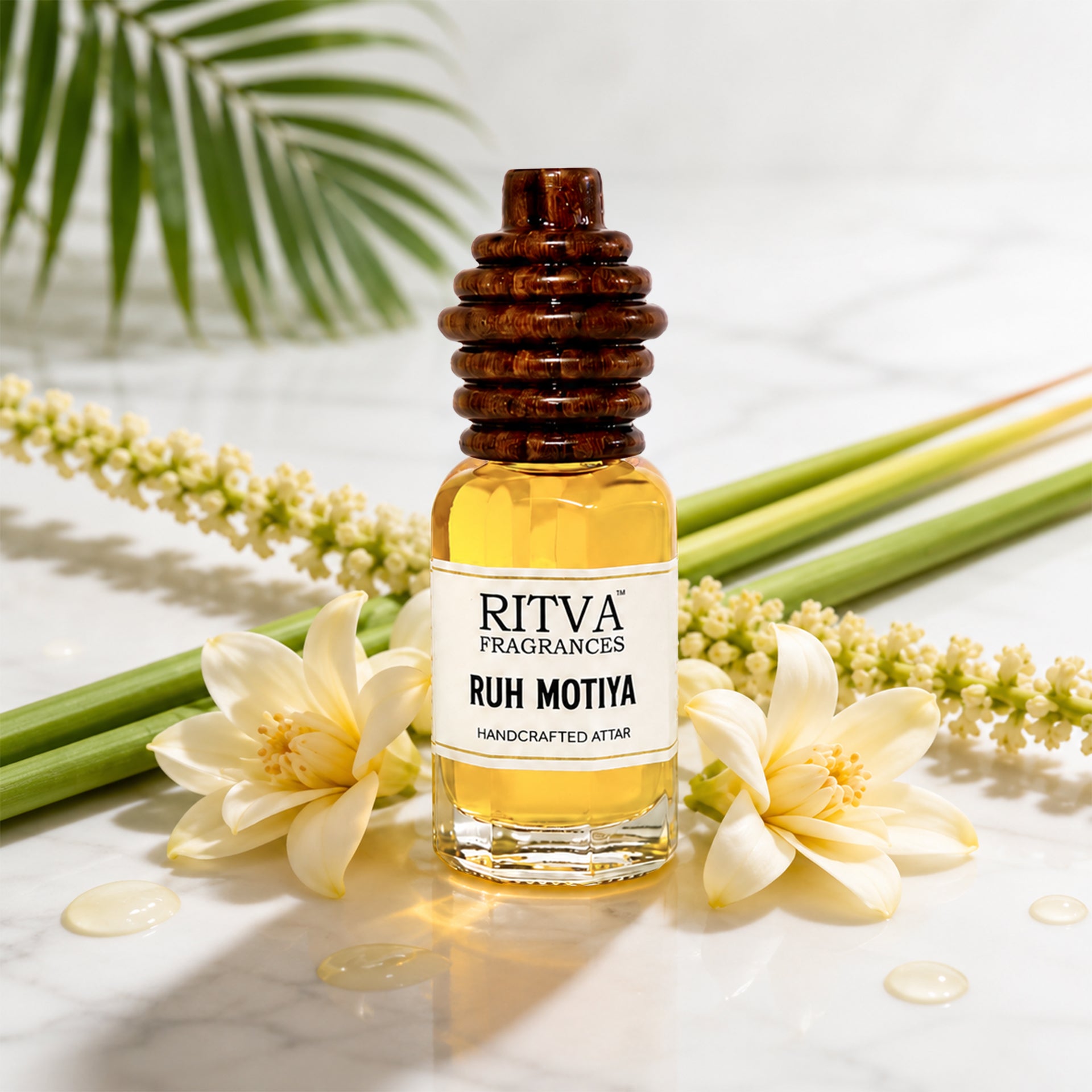 Ruh Motiya Absolute Attar | Authentic Indian Attar