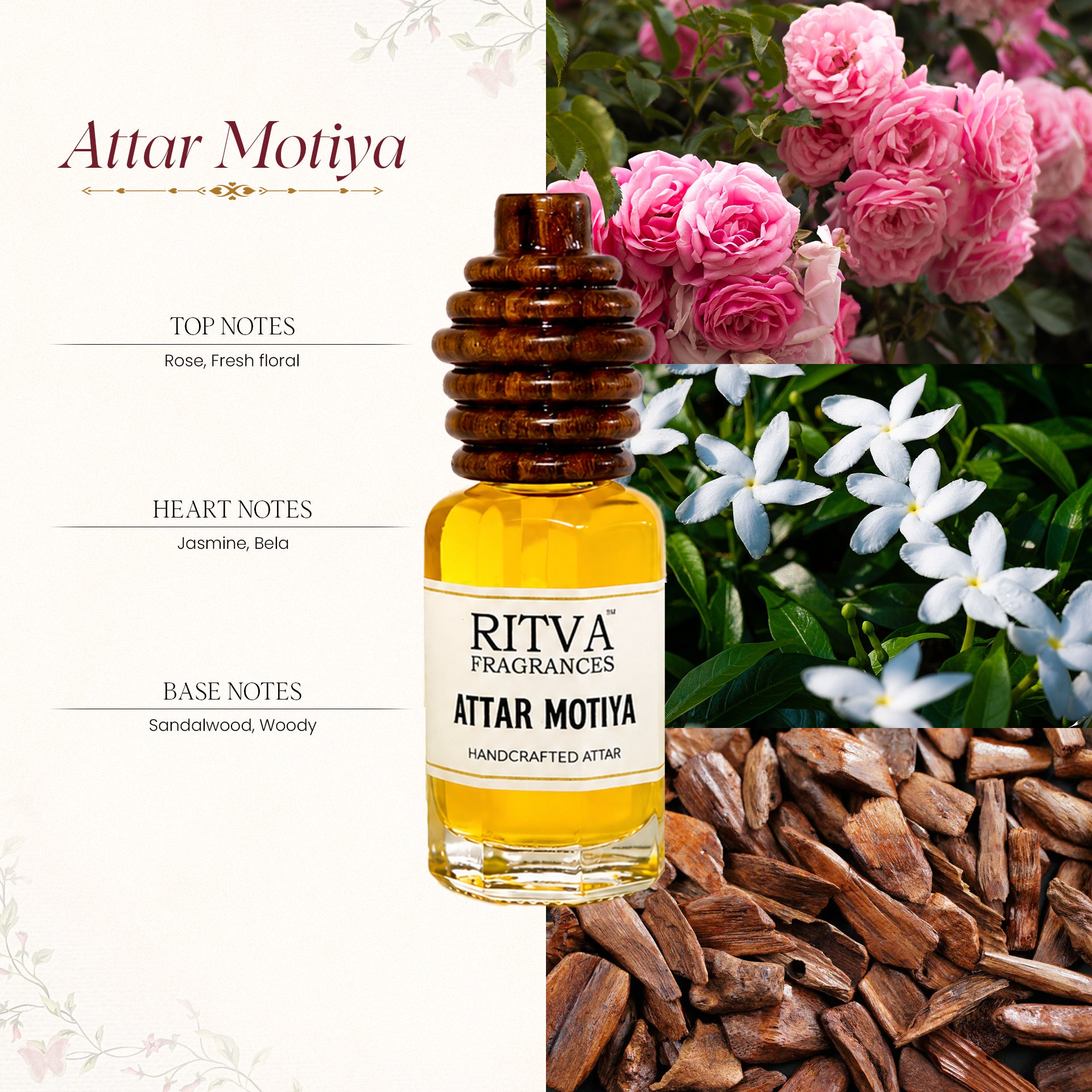 Motiya Absolute | Authentic Indian Attar