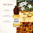 Ruh Motiya Absolute Attar | Authentic Indian Attar