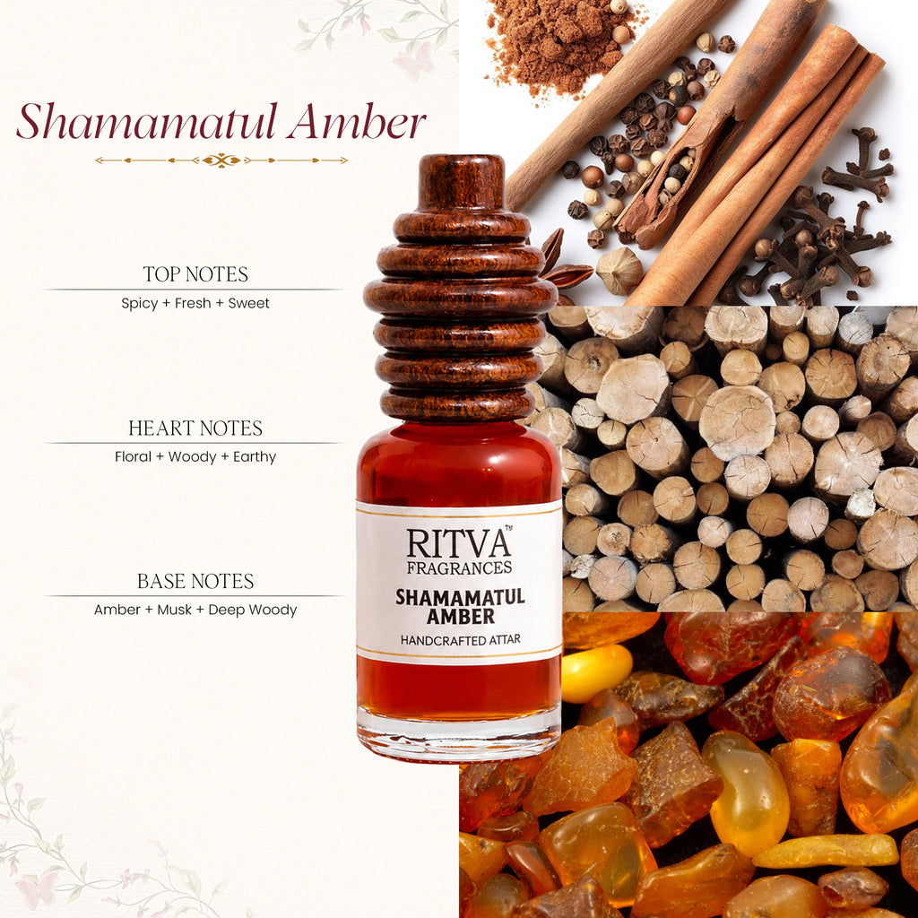 Shamam Tul Amber Ruh Absolute | Age 11 Years | Authentic Indian Attar