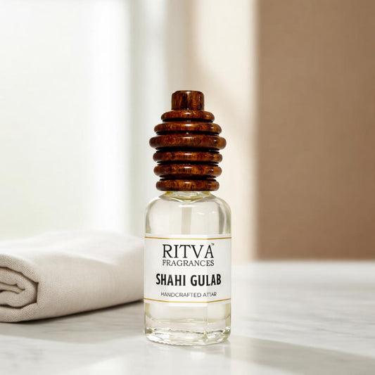 Shahi Gulab Ruh Attar | Authentic Indian Attar | Handcrafted in Kannauj